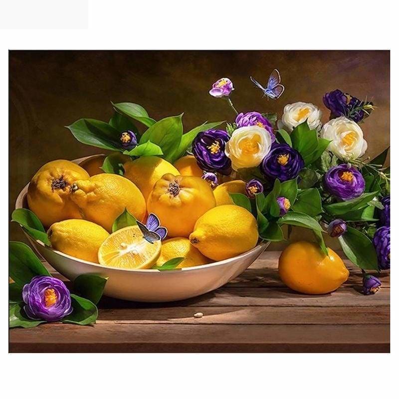 Full Drill - 5D DIY Diamond Painting Kits Cartoon Flowers