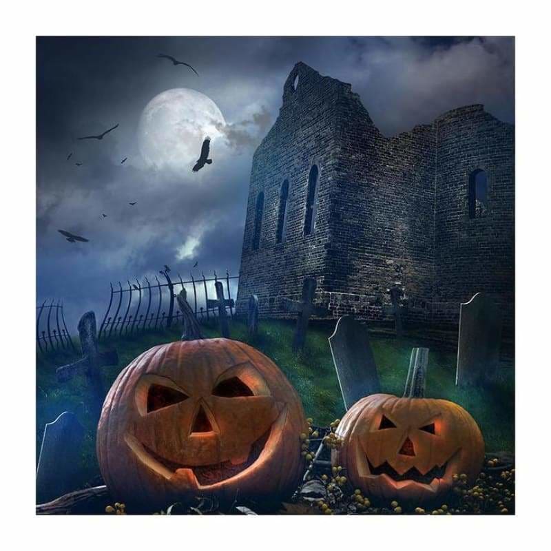 Full Drill - 5D DIY Diamond Painting Kits Cartoon Halloween