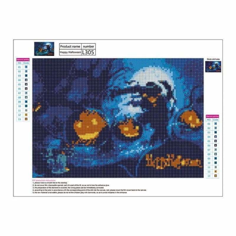 Full Drill - 5D DIY Diamond Painting Kits Cartoon Halloween