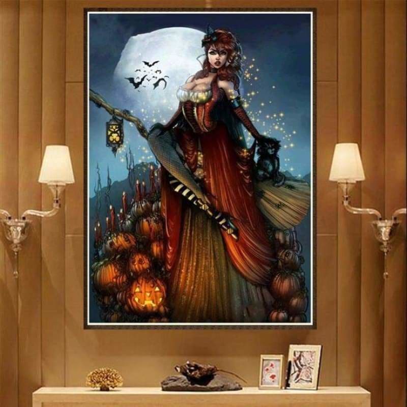 Full Drill - 5D DIY Diamond Painting Kits Cartoon Halloween