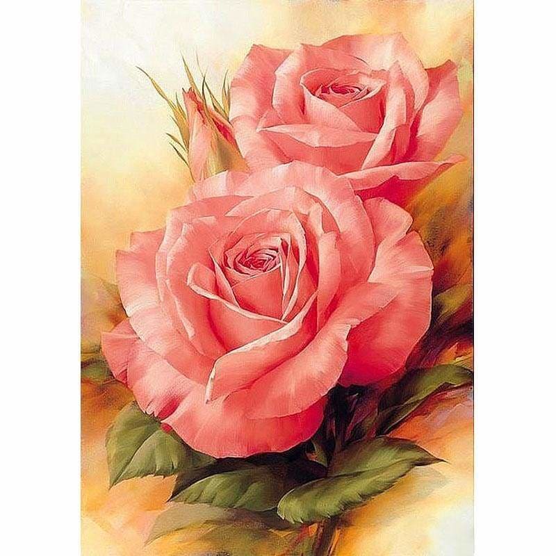 Full Drill - 5D DIY Diamond Painting Kits Cartoon Pink