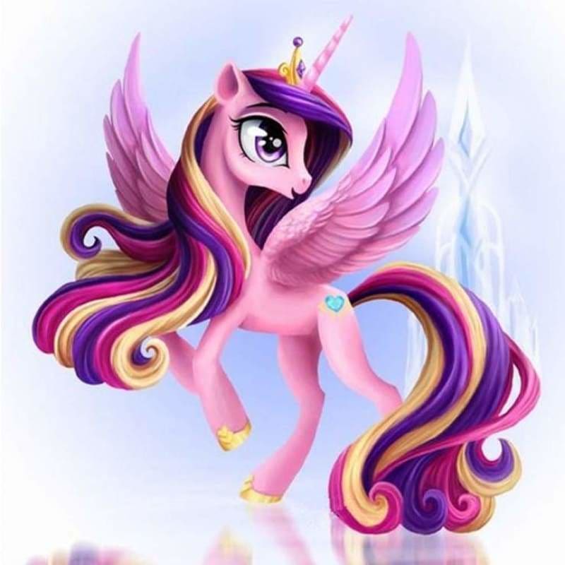 Full Drill - 5D DIY Diamond Painting Kits Cartoon Unicorn