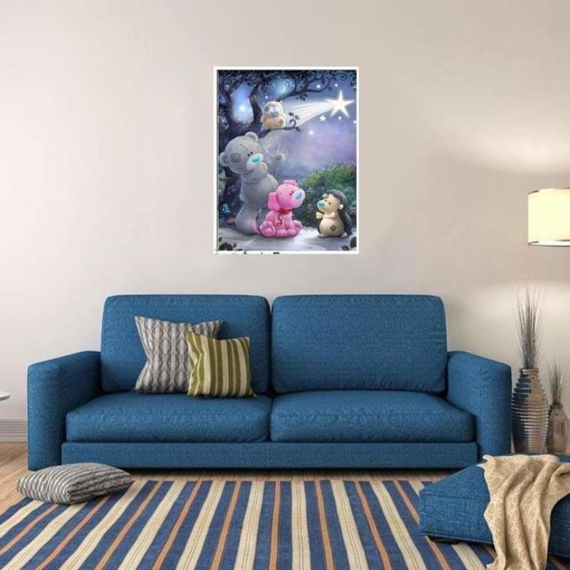 Full Drill - 5D DIY Diamond Painting Kits Cartoon Warm Cute