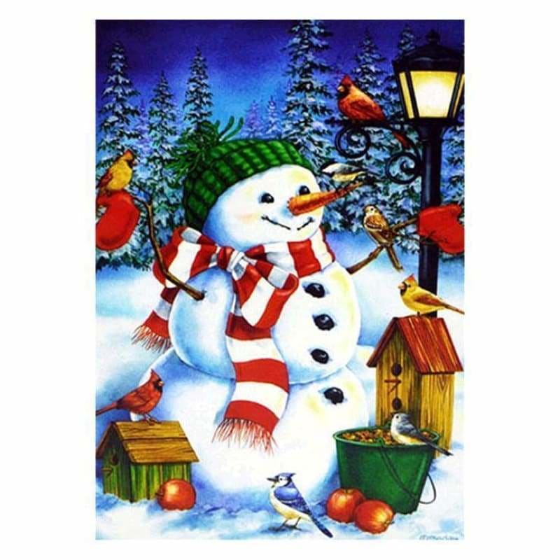 Full Drill - 5D DIY Diamond Painting Kits Cartoon Winter