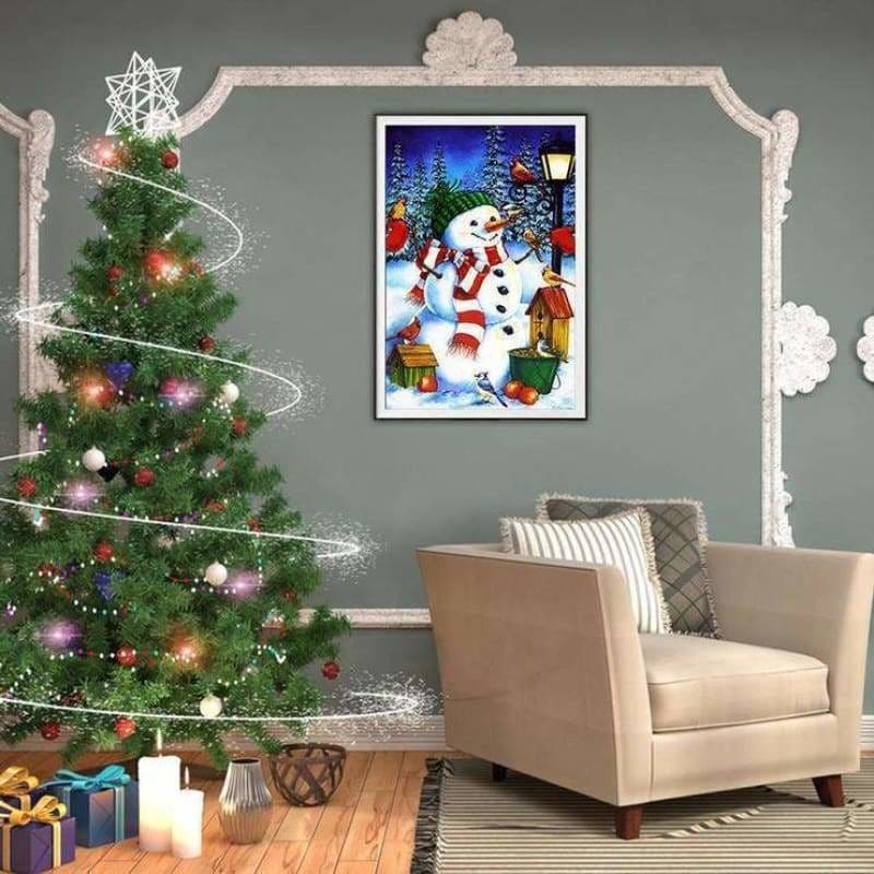 Full Drill - 5D DIY Diamond Painting Kits Cartoon Winter