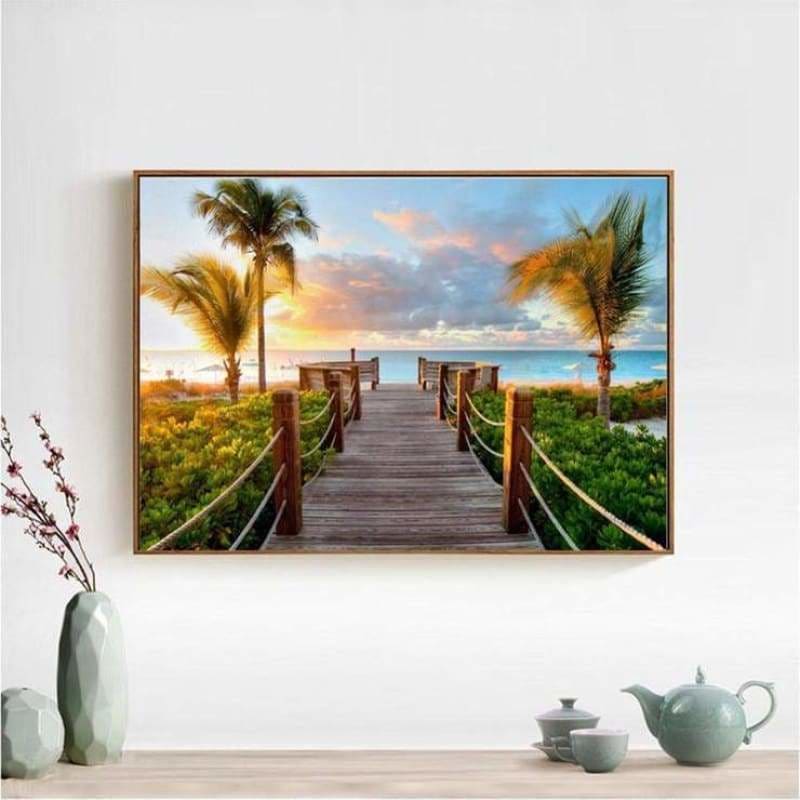 Full Drill - 5D DIY Diamond Painting Kits Charming Seaside