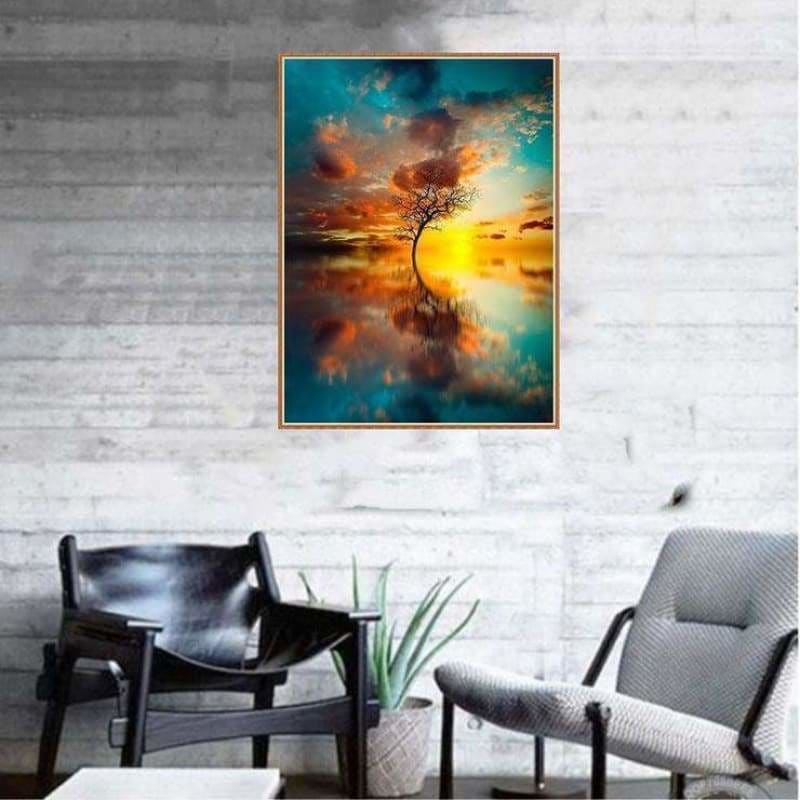 Full Drill - 5D DIY Diamond Painting Kits Charming Tree With