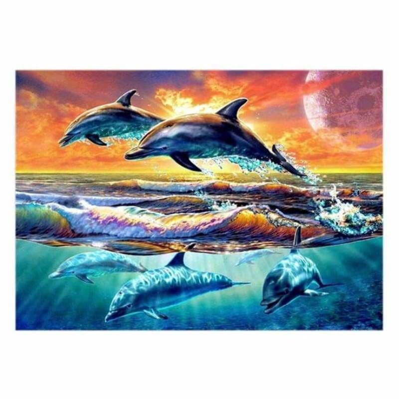 Full Drill - 5D DIY Diamond Painting Kits Colored Artistic
