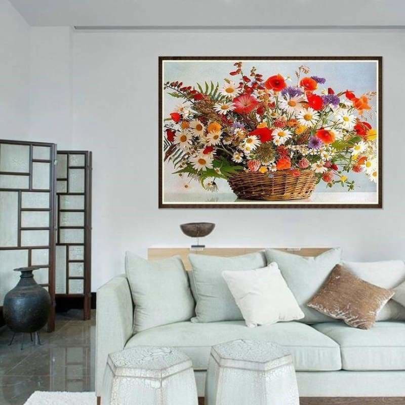 Full Drill - 5D DIY Diamond Painting Kits Colorful Daisy