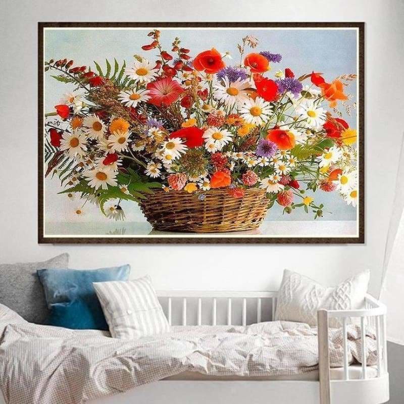 Full Drill - 5D DIY Diamond Painting Kits Colorful Daisy