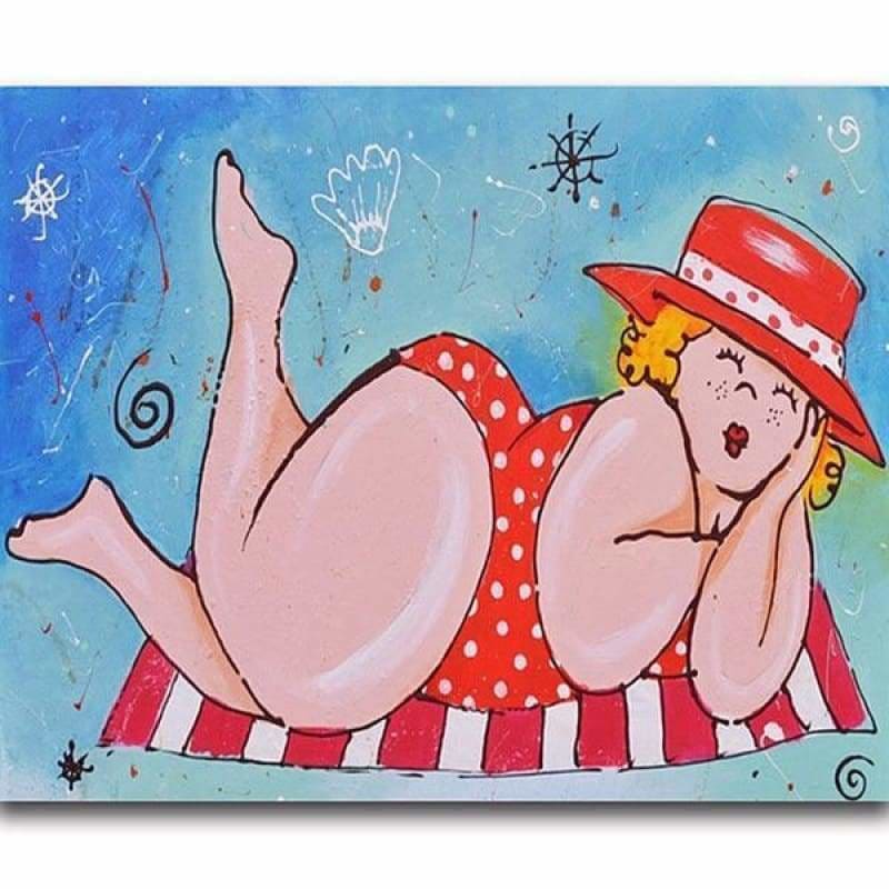Full Drill - 5D DIY Diamond Painting Kits Colorful Funny Fat
