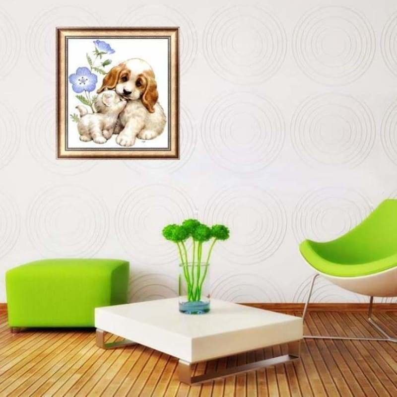 Full Drill - 5D DIY Diamond Painting Kits Cute Pet Dog Cat