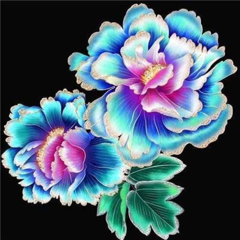 Full Drill - 5D DIY Diamond Painting Kits Delicate Blue