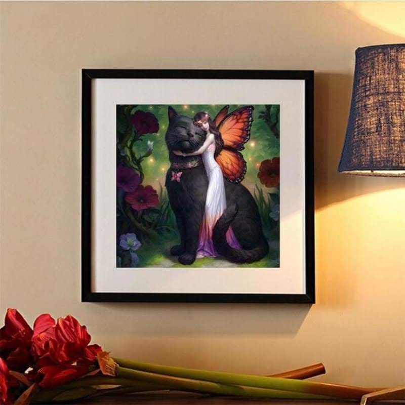 Full Drill - 5D DIY Diamond Painting Kits Dream Cat And