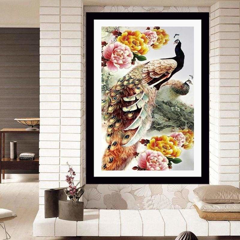 Full Drill - 5D DIY Diamond Painting Kits Dream Peacock