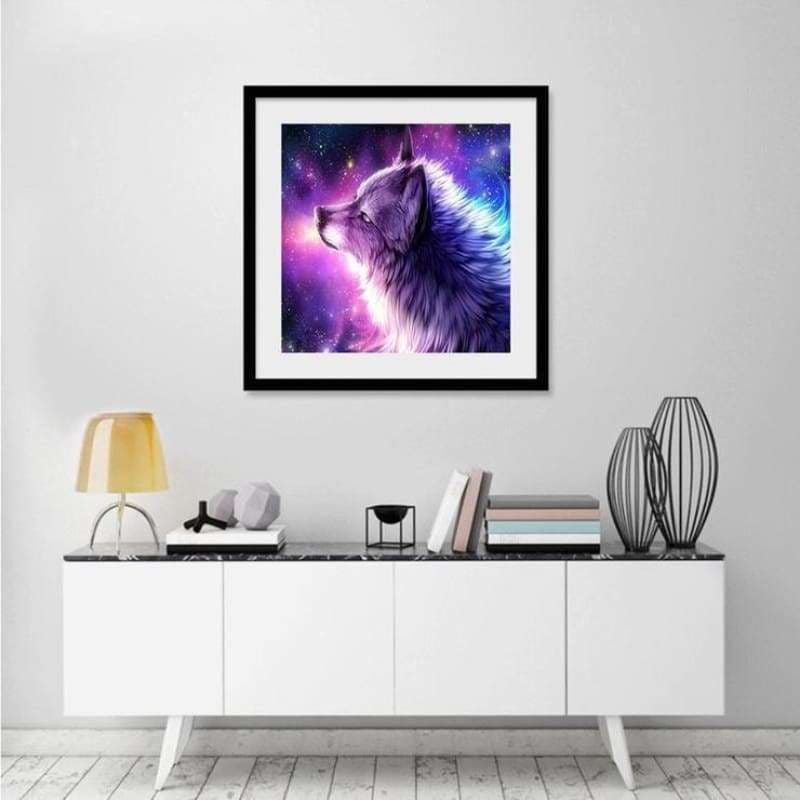 Full Drill - 5D DIY Diamond Painting Kits Dream Wolf Starry