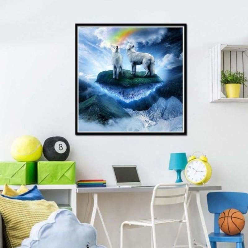 Full Drill - 5D DIY Diamond Painting Kits Dream Wolfs