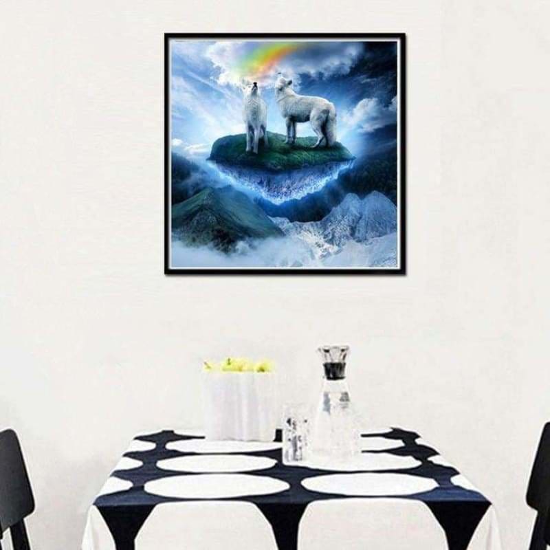 Full Drill - 5D DIY Diamond Painting Kits Dream Wolfs