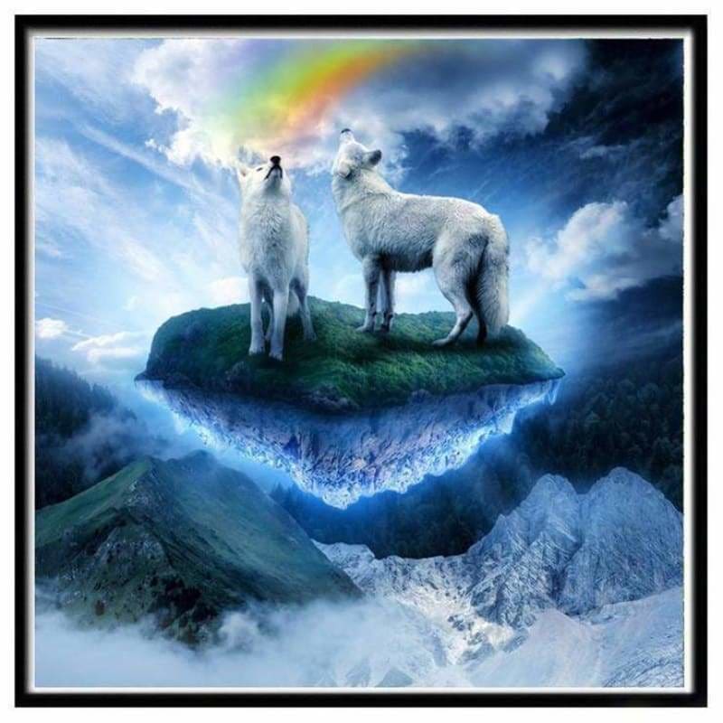 Full Drill - 5D DIY Diamond Painting Kits Dream Wolfs