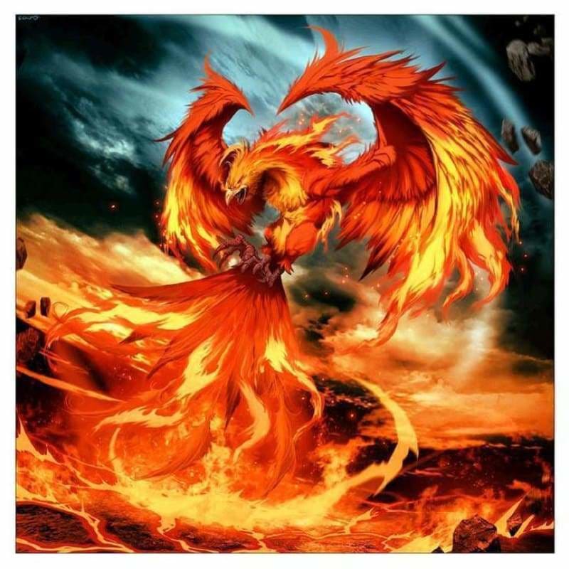 Full Drill - 5D DIY Diamond Painting Kits Fantastic Fire