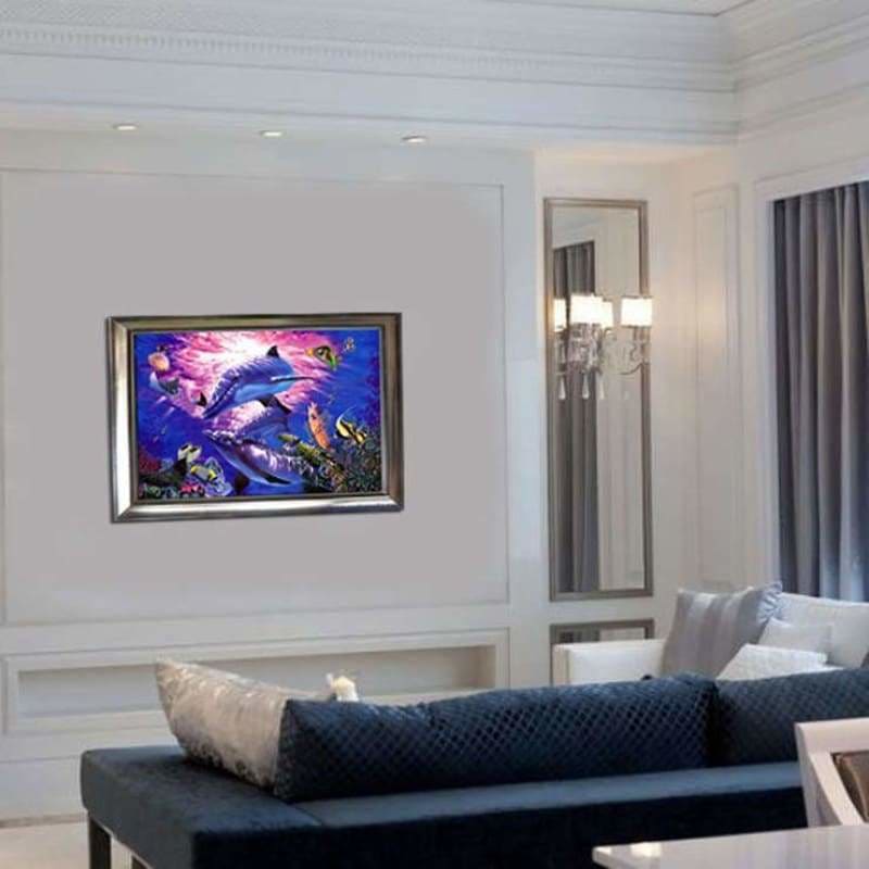 Full Drill - 5D DIY Diamond Painting Kits Fantastic Sea