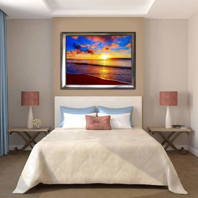 Full Drill - 5D DIY Diamond Painting Kits Fantastic Sunset