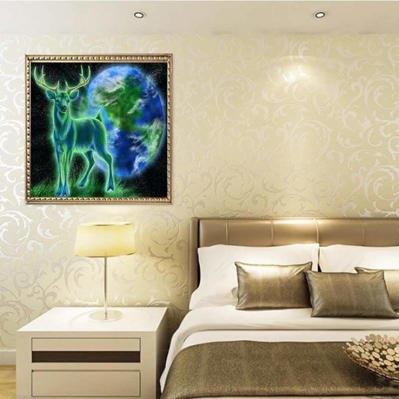 Full Drill - 5D DIY Diamond Painting Kits Fantasy Green and