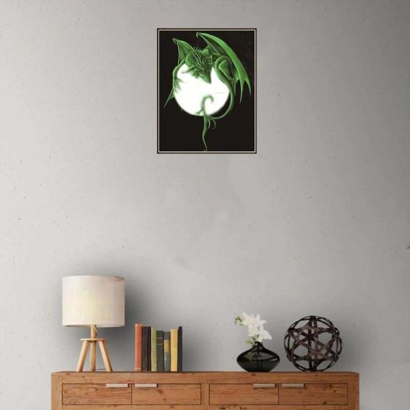 Full Drill - 5D DIY Diamond Painting Kits Fantasy Green