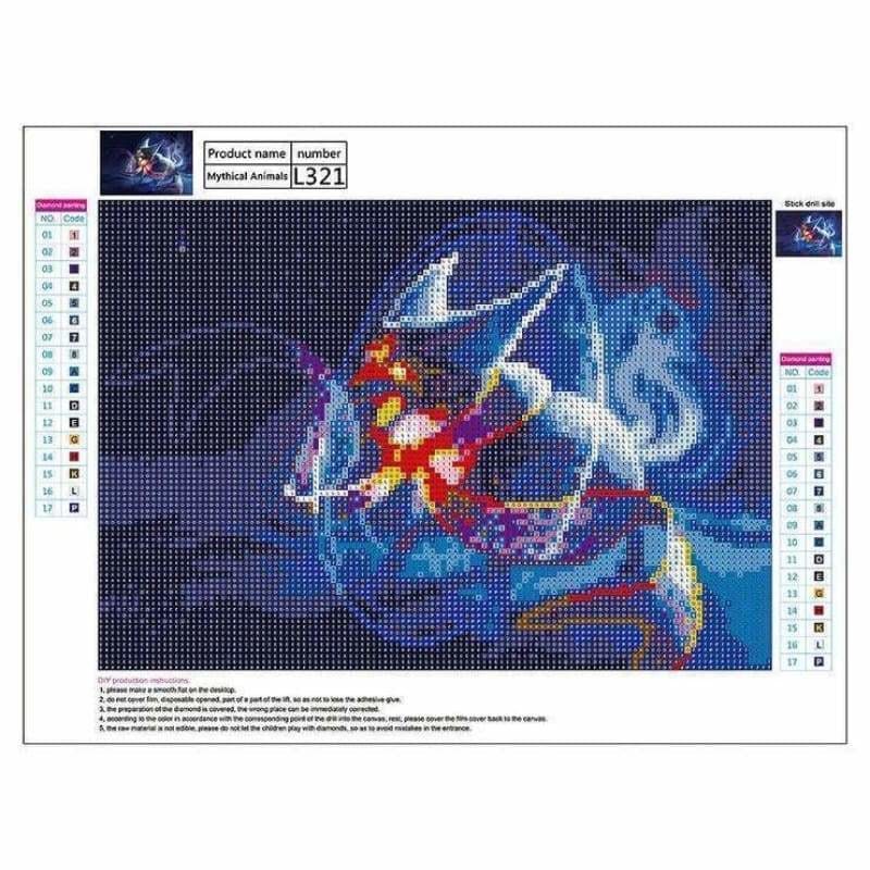 Full Drill - 5D DIY Diamond Painting Kits Fantasy Magic Cat