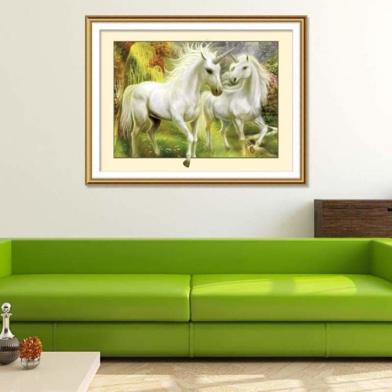 Full Drill - 5D DIY Diamond Painting Kits Fantasy Unicorns