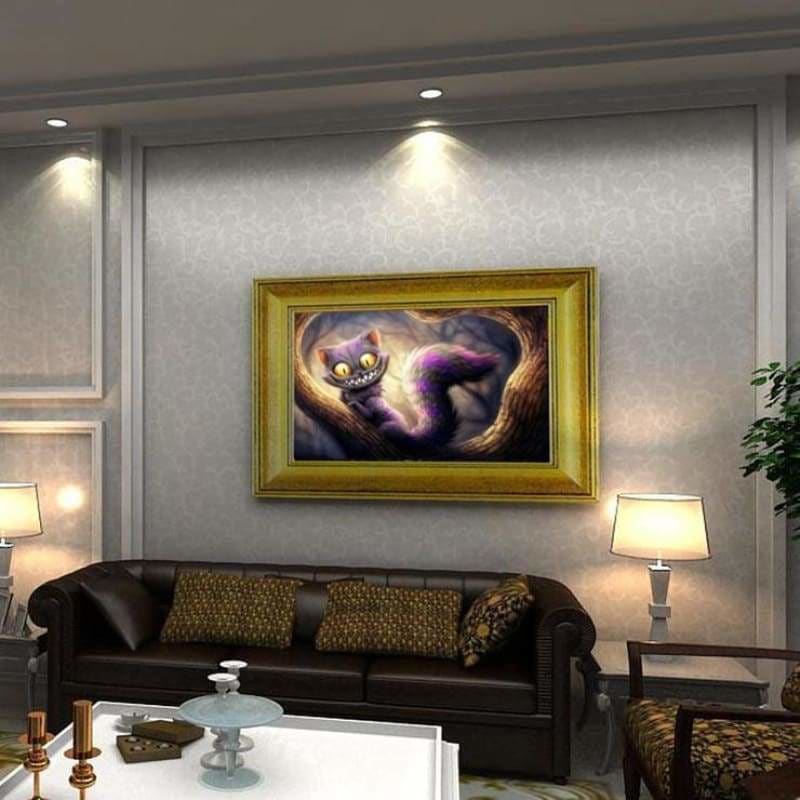 Full Drill - 5D DIY Diamond Painting Kits Funny Cartoon Cat