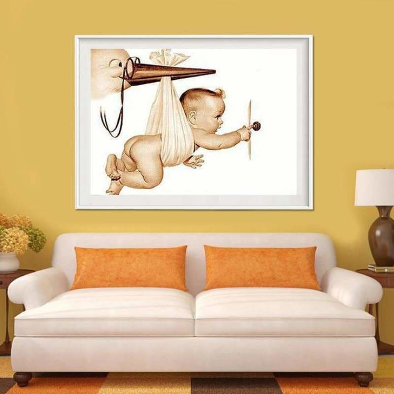 Full Drill - 5D DIY Diamond Painting Kits Funny Portrait of
