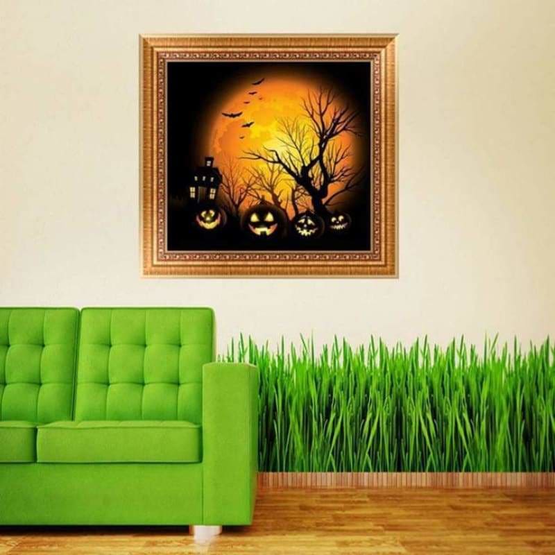 Full Drill - 5D DIY Diamond Painting Kits Halloween Night