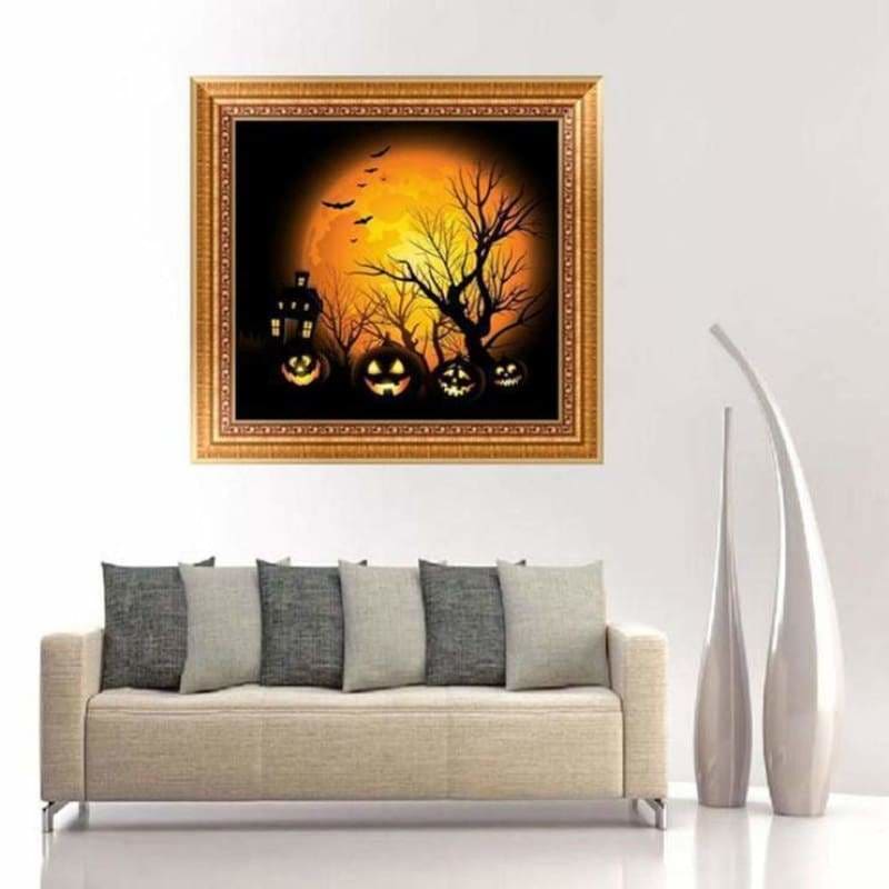 Full Drill - 5D DIY Diamond Painting Kits Halloween Night
