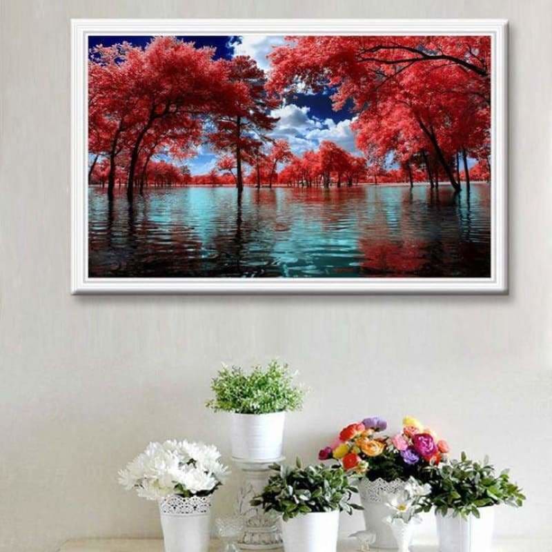 Full Drill - 5D DIY Diamond Painting Kits Landscape The