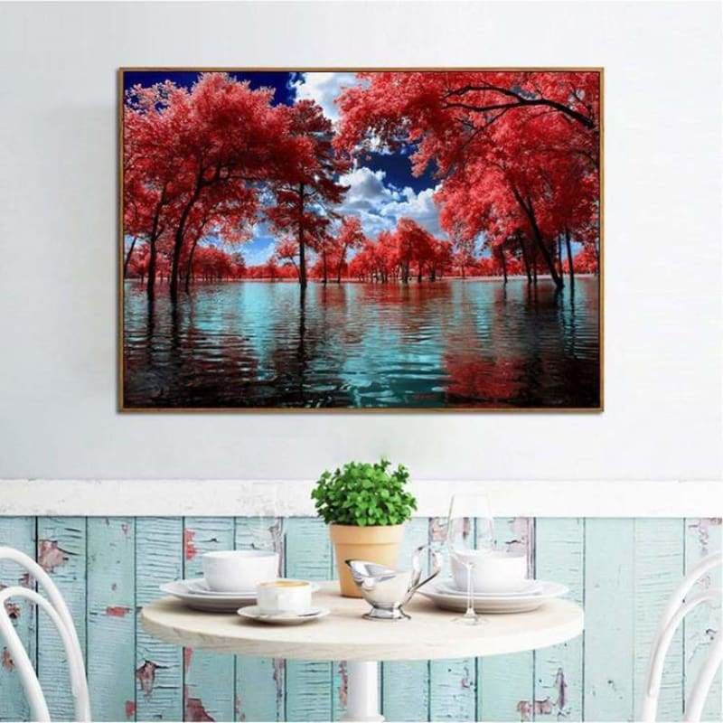 Full Drill - 5D DIY Diamond Painting Kits Landscape The