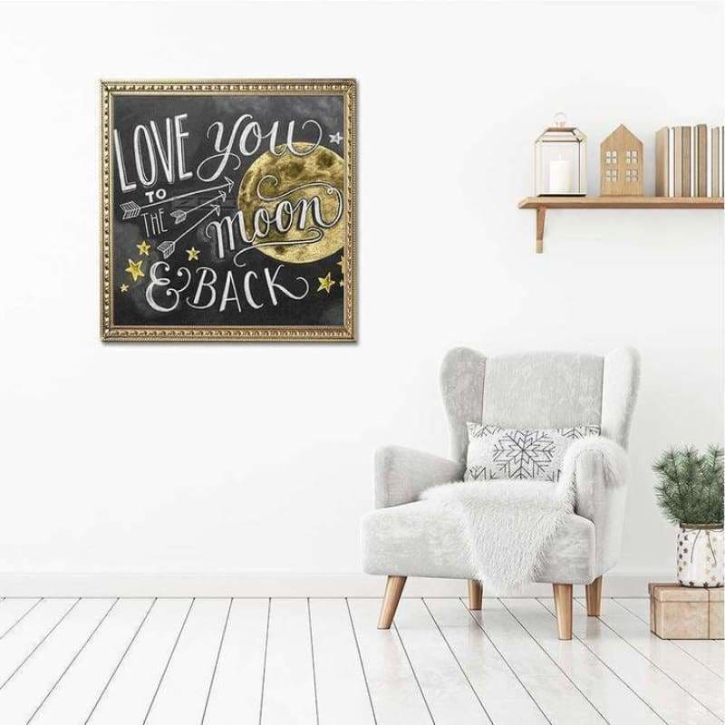 Full Drill - 5D DIY Diamond Painting Kits Love You To The