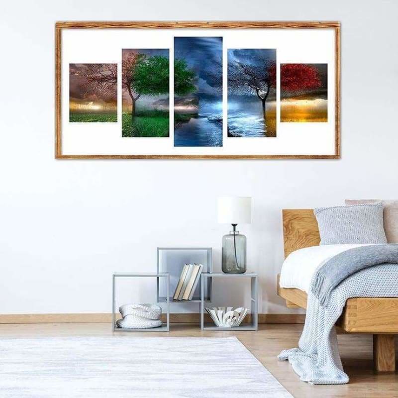 Full Drill - 5D DIY Diamond Painting Kits Multi Panel Four