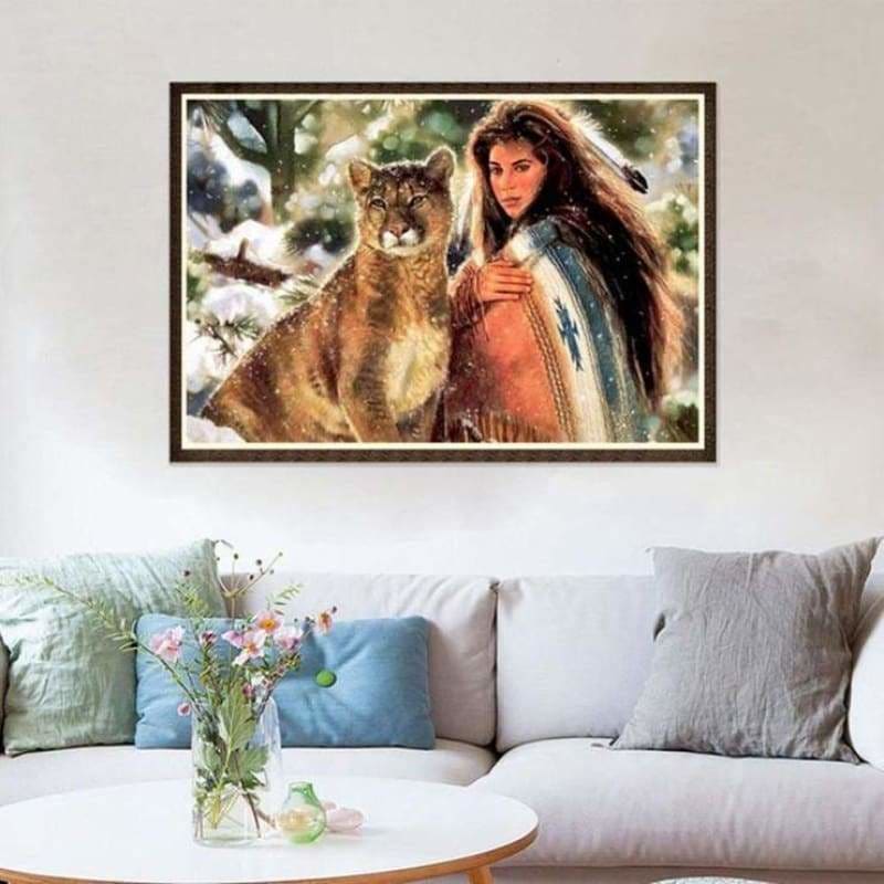 Full Drill - 5D DIY Diamond Painting Kits Pretty Beauty And