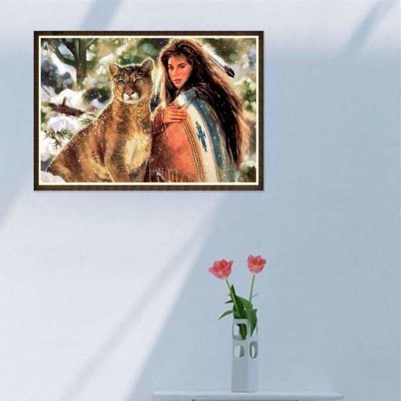 Full Drill - 5D DIY Diamond Painting Kits Pretty Beauty And