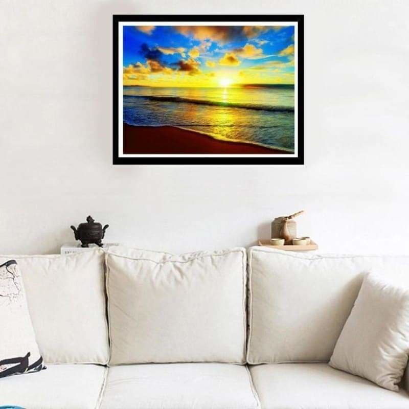 Full Drill - 5D DIY Diamond Painting Kits Pretty Seaside