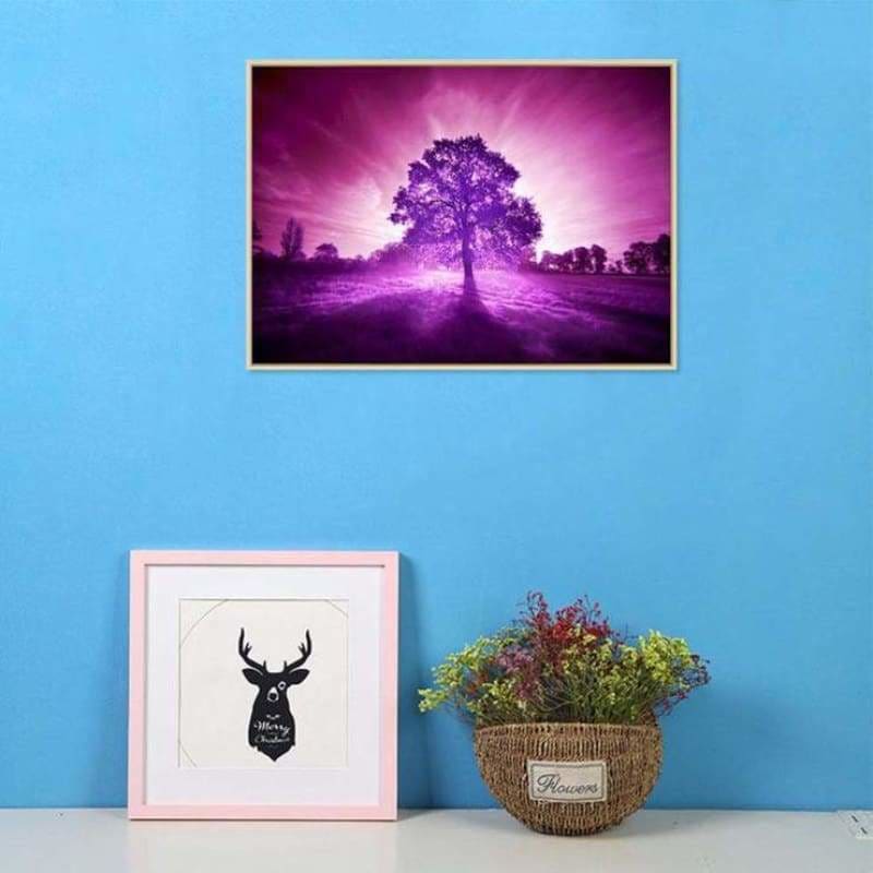 Full Drill - 5D DIY Diamond Painting Kits Purple style