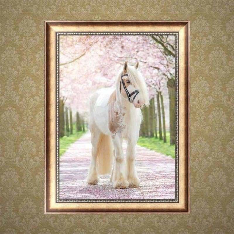 Full Drill - 5D DIY Diamond Painting Kits Romantic White