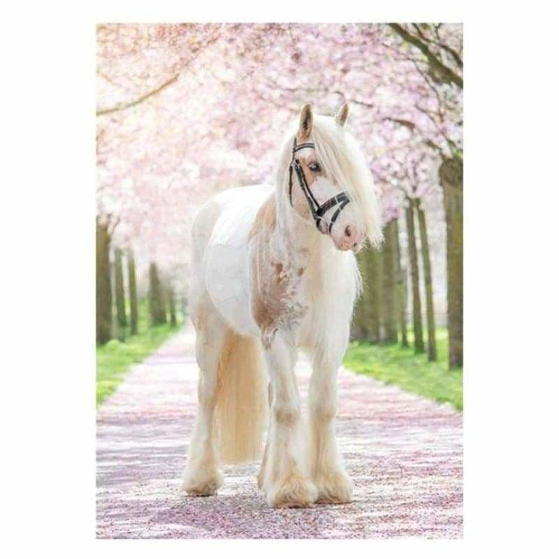 Full Drill - 5D DIY Diamond Painting Kits Romantic White