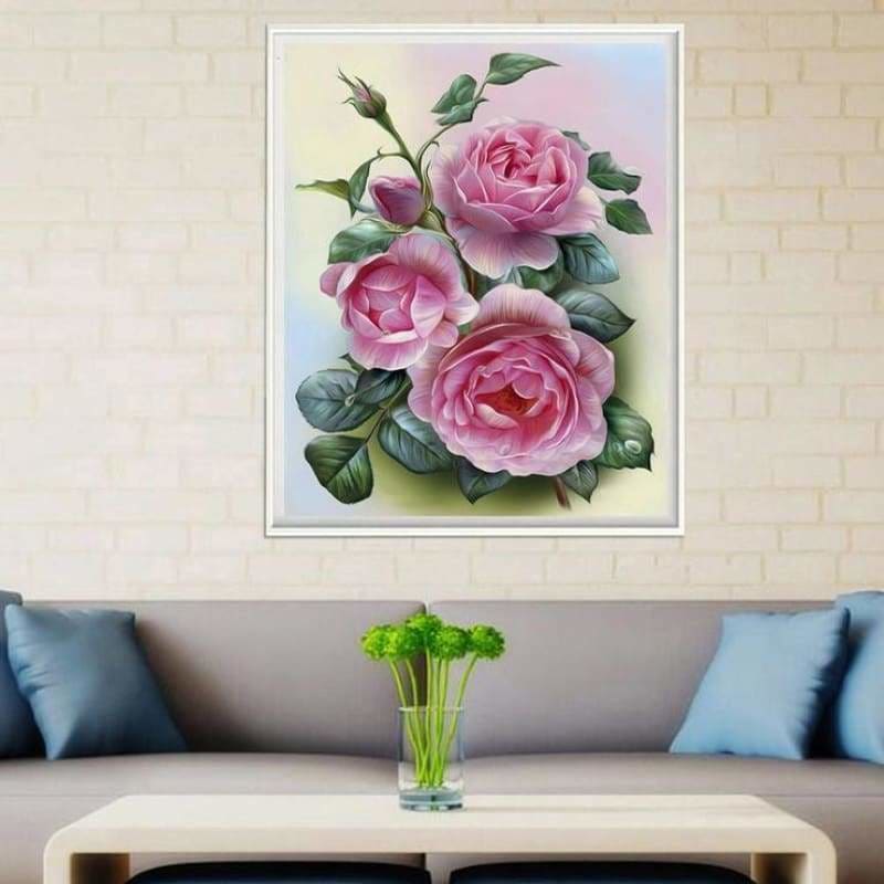 Full Drill - 5D DIY Diamond Painting Kits Special Pink
