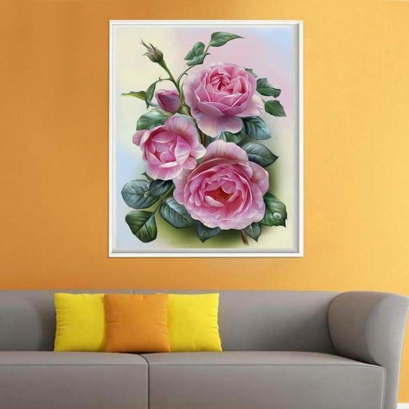 Full Drill - 5D DIY Diamond Painting Kits Special Pink