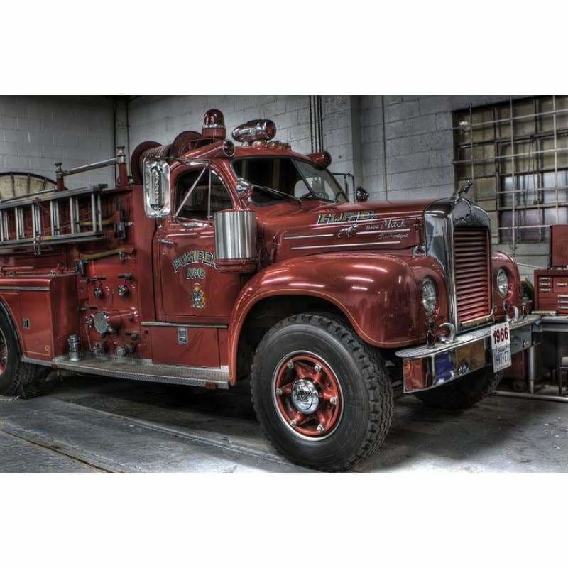 Full Drill - 5D DIY Diamond Painting Kits Special Red Old