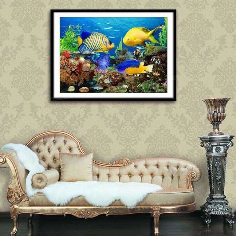 Full Drill - 5D DIY Diamond Painting Kits Undersea Animal