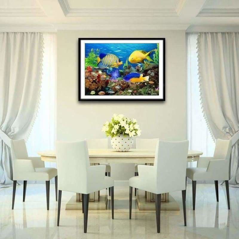 Full Drill - 5D DIY Diamond Painting Kits Undersea Animal