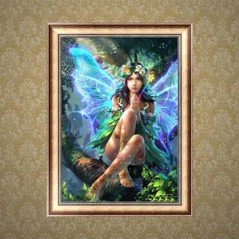 Full Drill - 5D DIY Diamond Painting Kits Visional Elf Girl